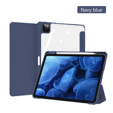 Load image into Gallery viewer, For iPad case 2021 Mini 6 Pro 11 9th Generation Case 10.2 2018 9.7 5/6th Air 2/3/4 10.5 10.9 PU Silicon Transparent Cover Funda
