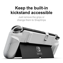 Load image into Gallery viewer, Skull &amp; Co. NeoGrip with Replaceable Ergonomic Grip Protective Case for Nintendo Switch OLED and Regular Switch

